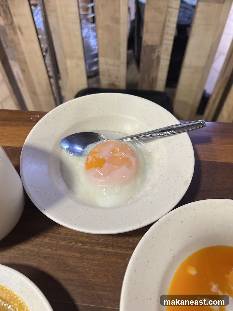Soft-boiled eggs
