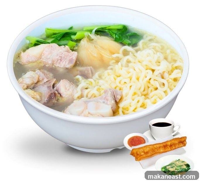 Pork Ribs Noodle Soup