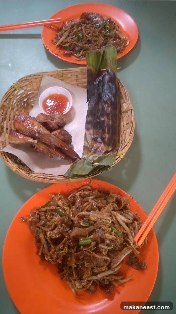 Noodles and Chicken Wings
