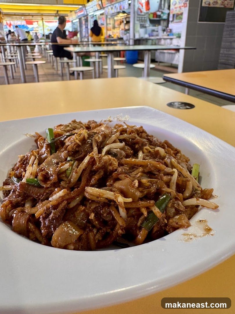 Plate of Stir-Fried Noodles