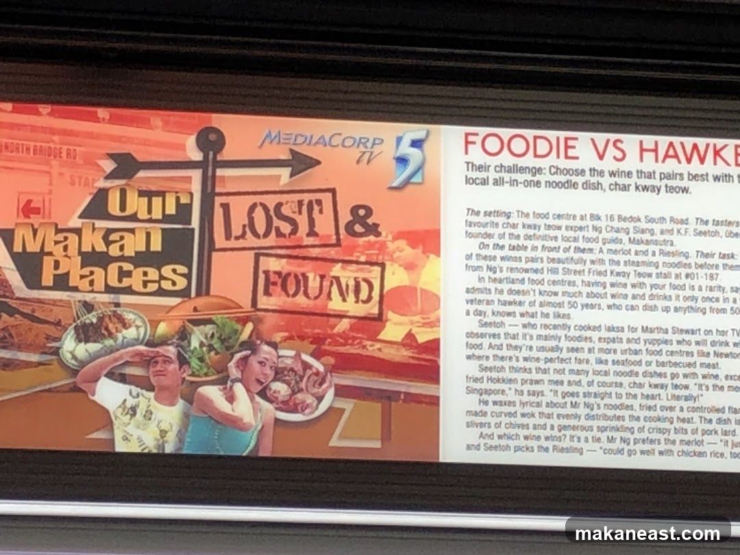 Foodie vs Hawker