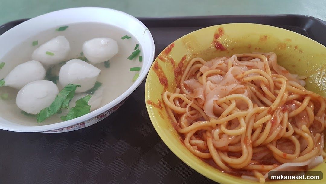 Noodles and Fish Balls