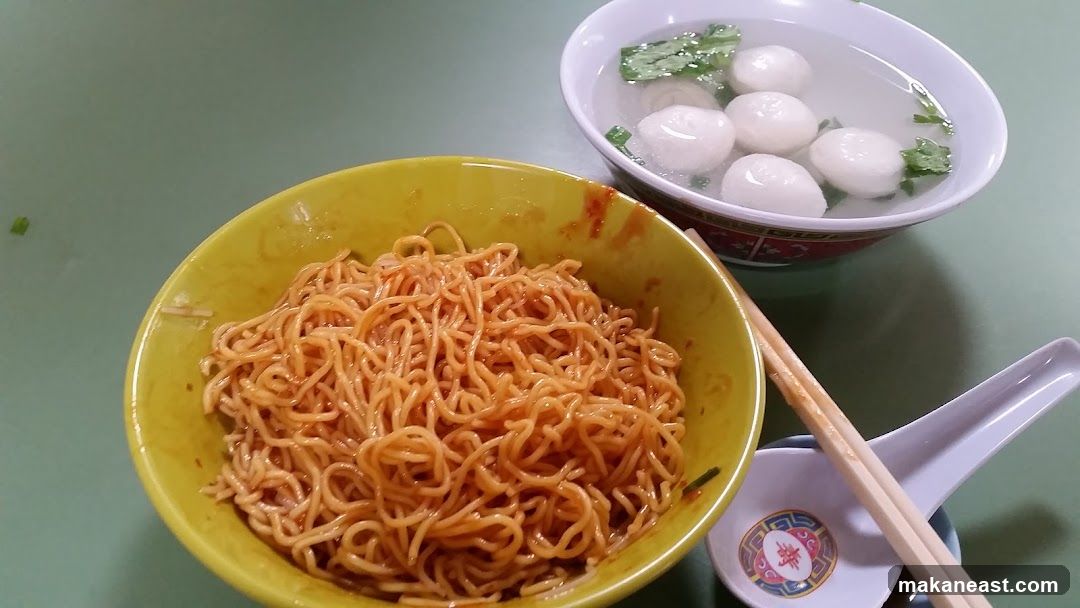 Noodles and Fish Balls