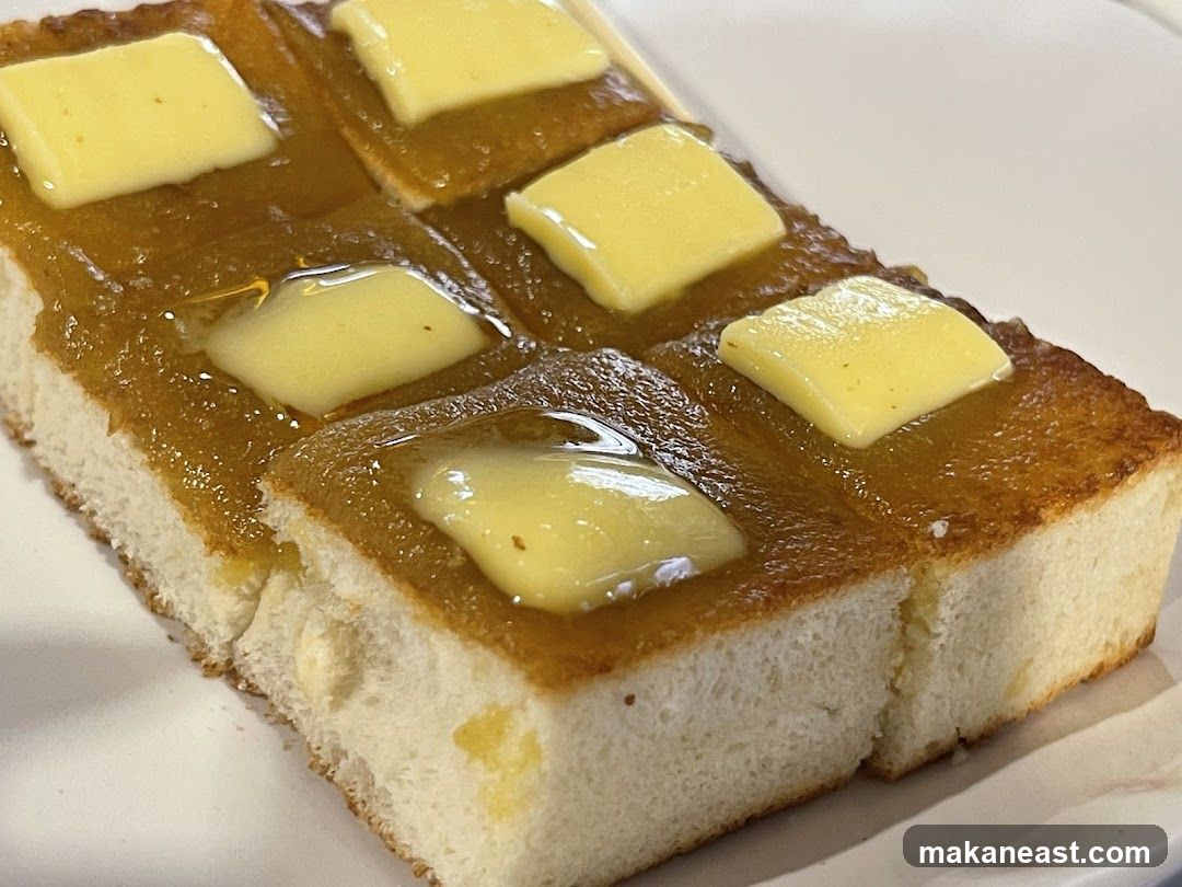 Toast with Butter and Jam