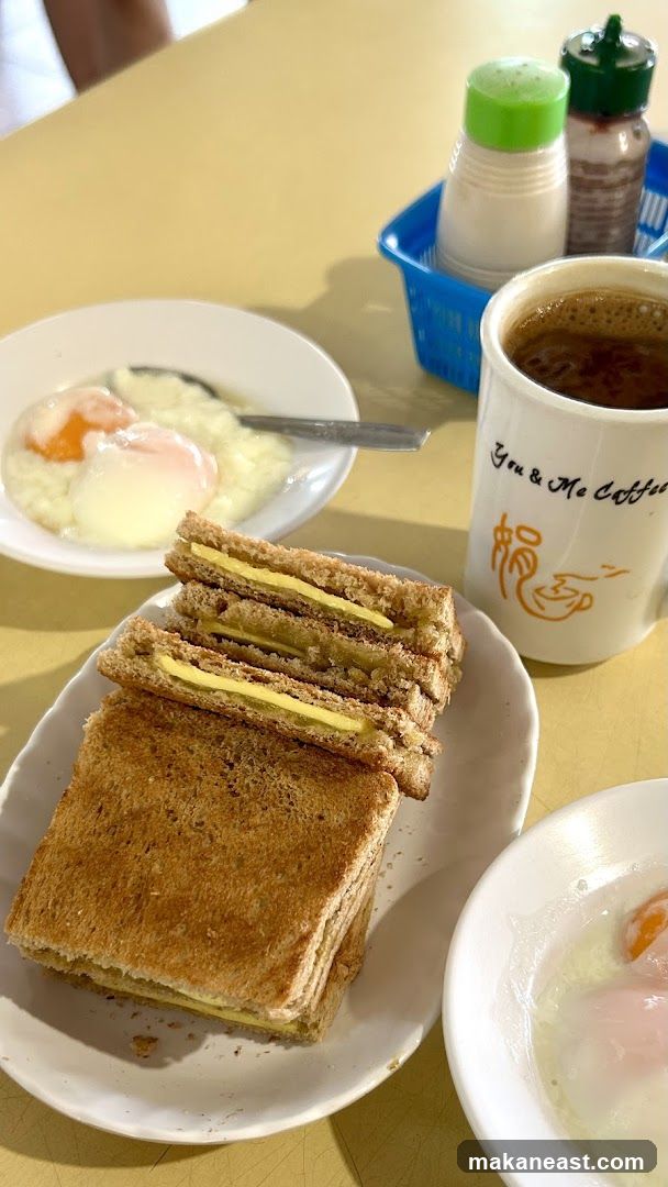 Kaya Toast and Soft-Boiled Eggs