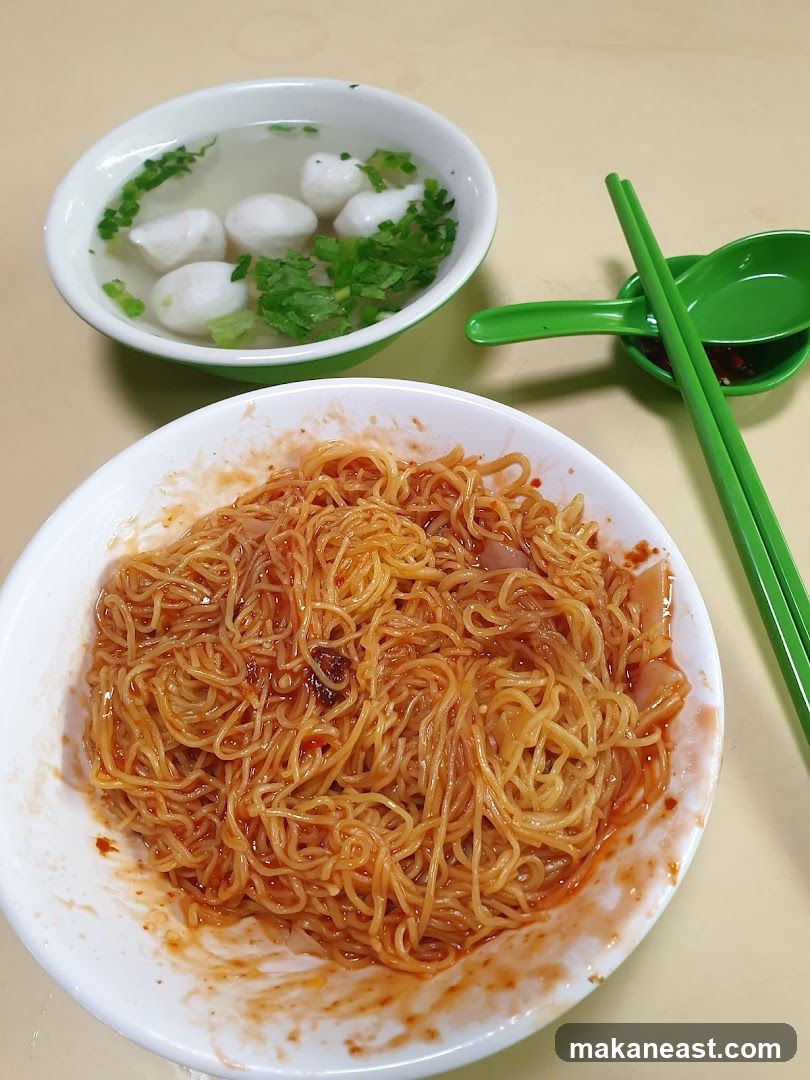 Noodles with Fish Balls