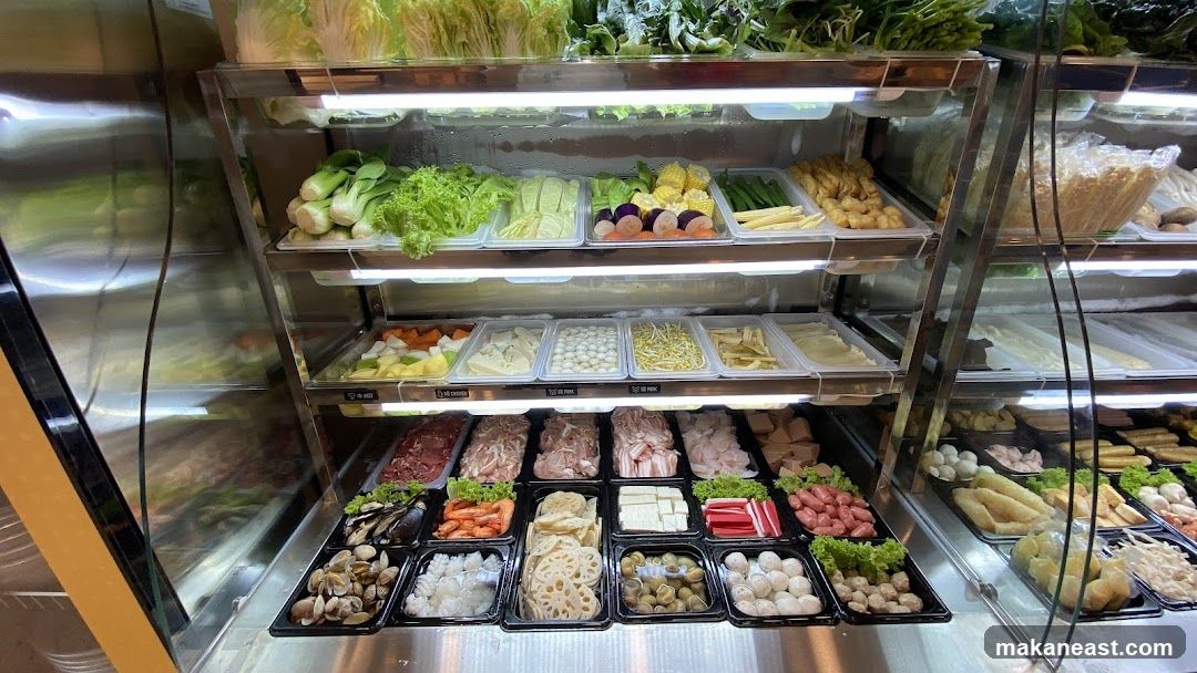 Hot Pot Ingredients Display