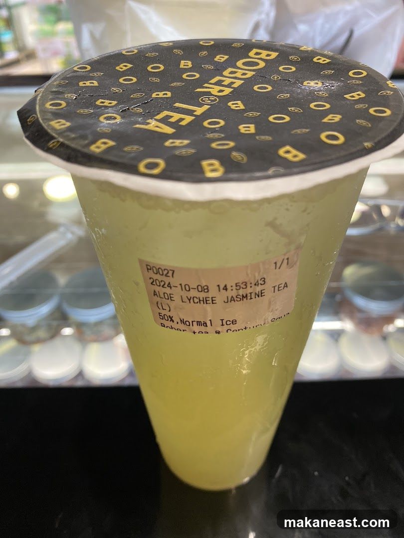 Aloe Lychee Jasmine Tea