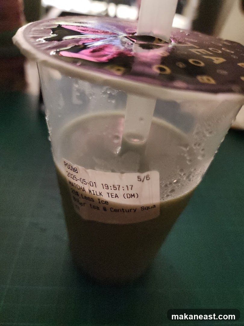 Matcha Milk Tea