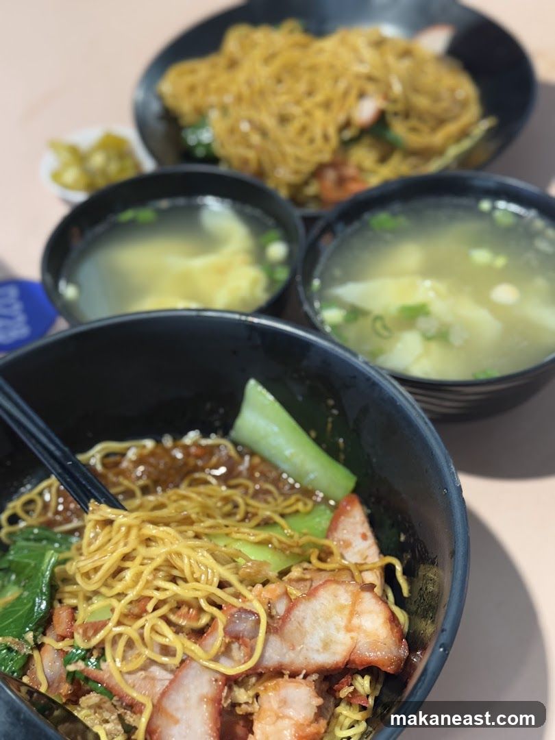 Noodles with Char Siu and Wontons