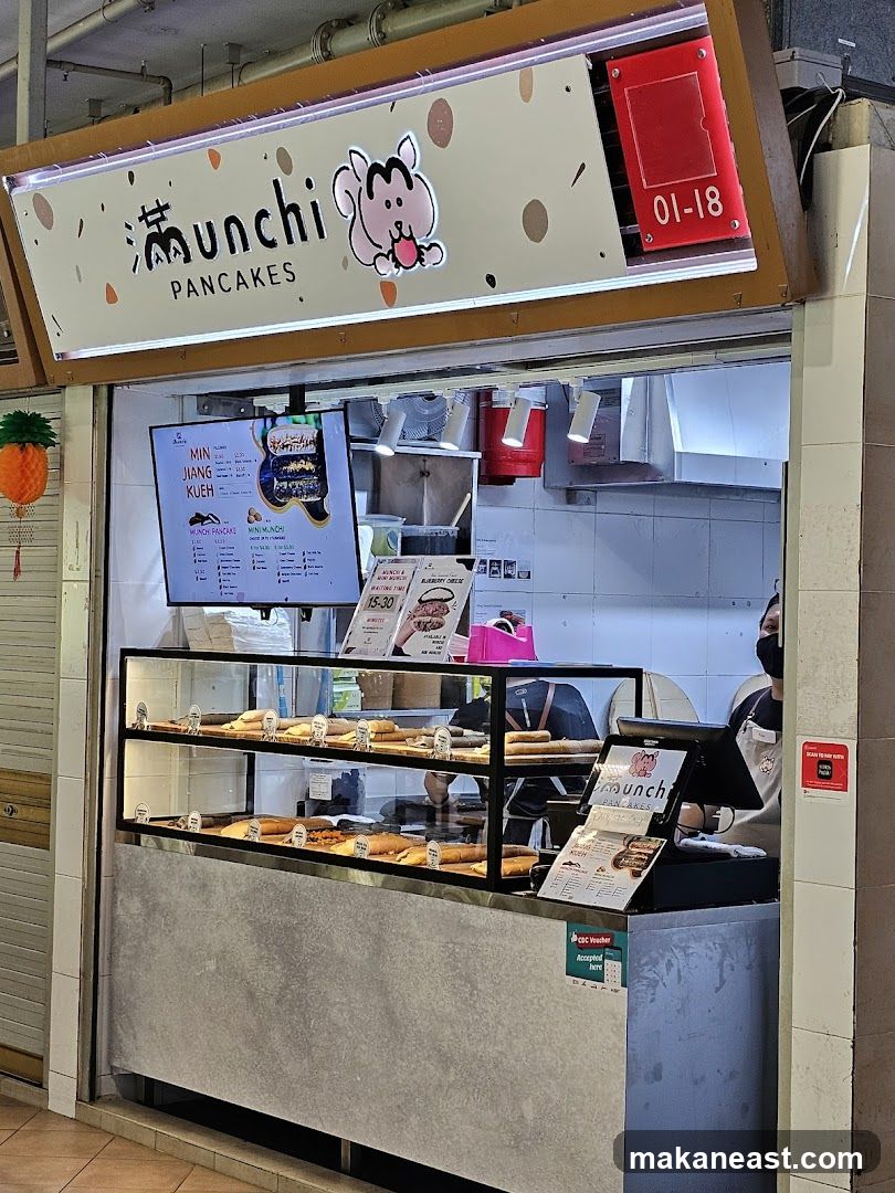 Munchi Pancakes @ Pasir Ris Hawker Centre