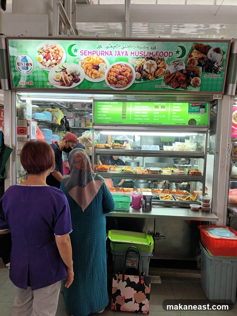 Sempurna Jaya Muslim Food Stall