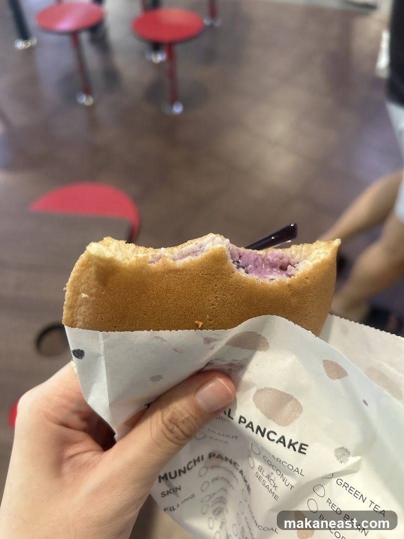 Pancake with Purple Filling