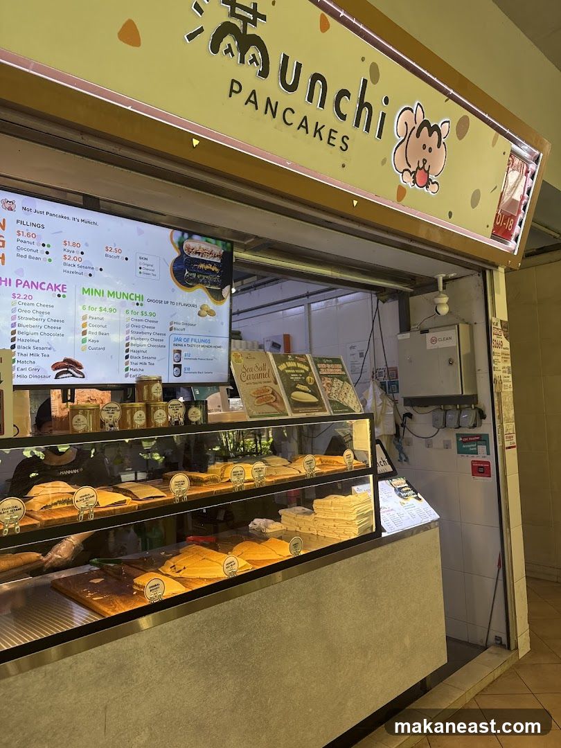 Munchi Pancakes @ Pasir Ris Hawker Centre