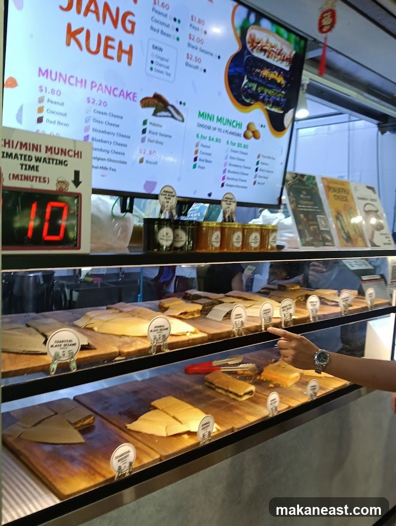 Food stall display