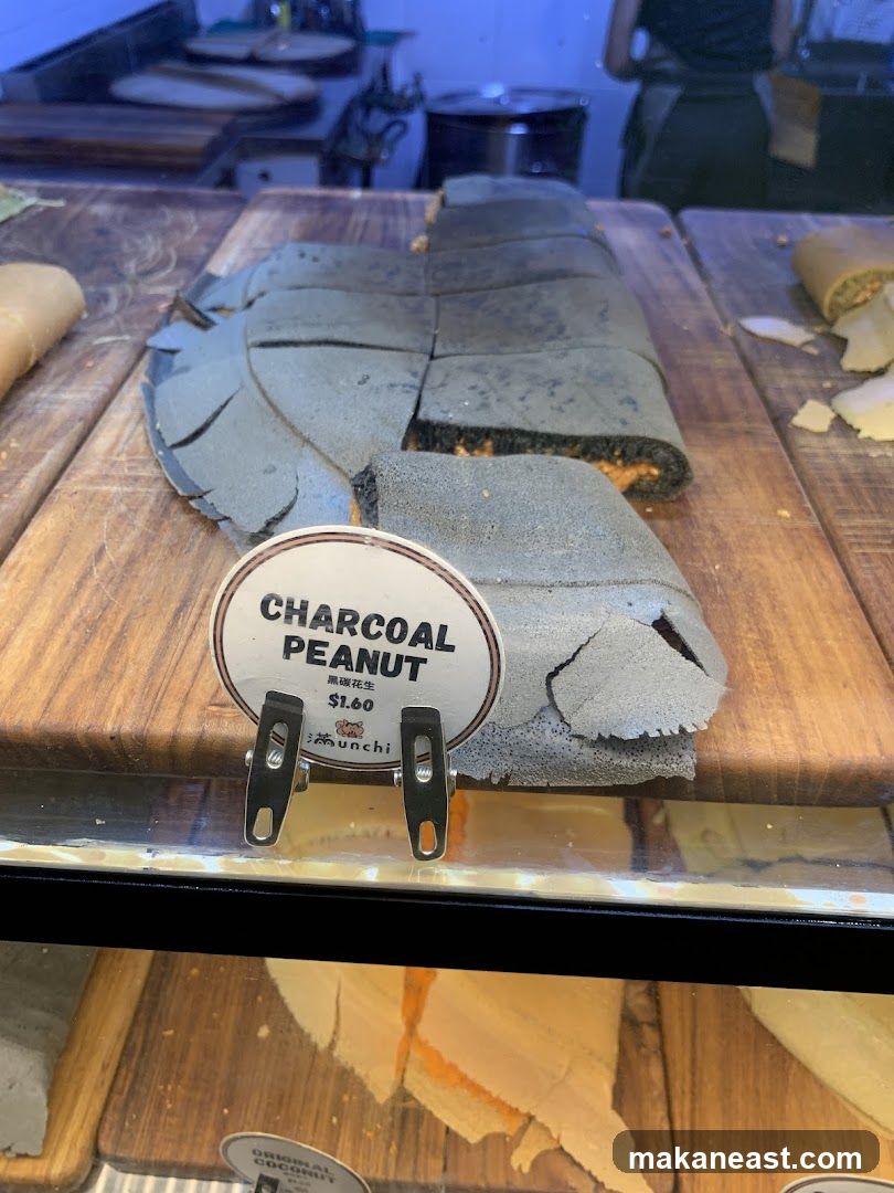 Charcoal Peanut Snack
