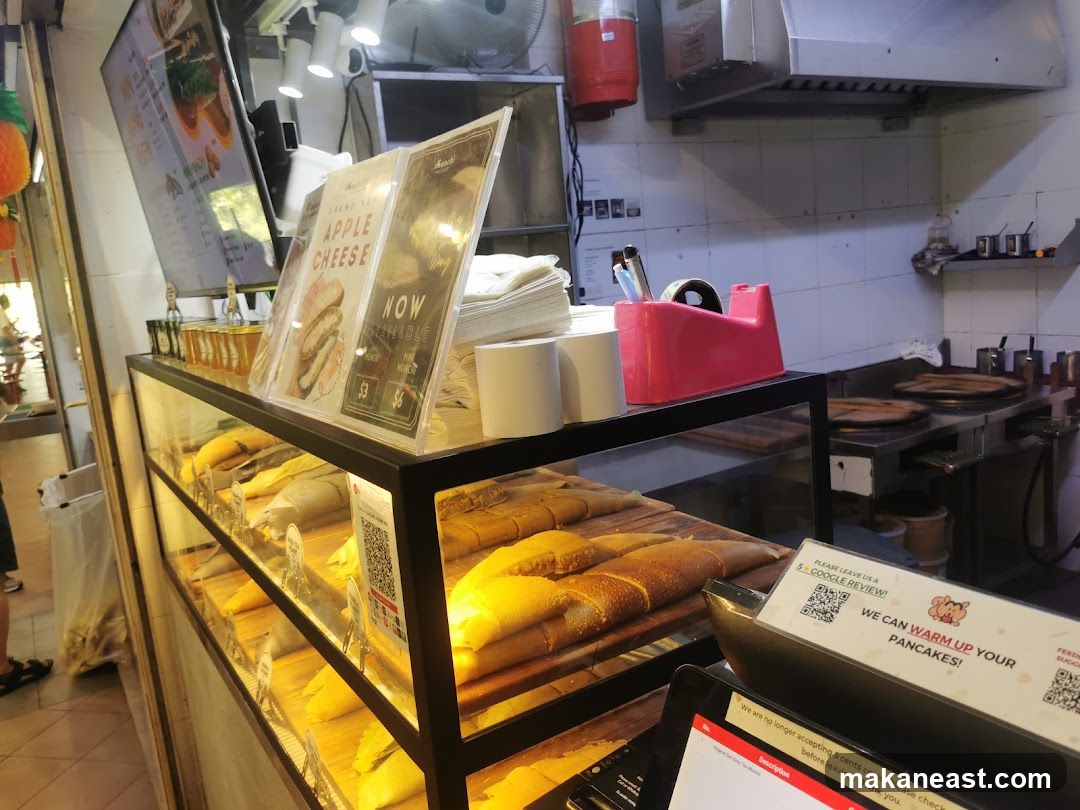 Pancake Shop Display