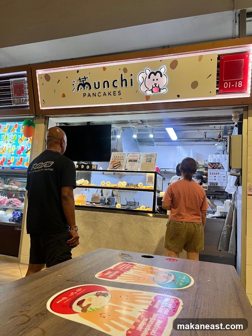Munchi Pancakes @ Pasir Ris Hawker Centre
