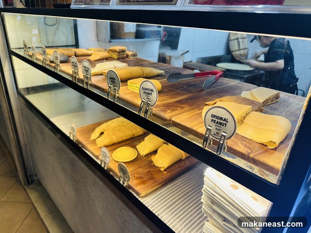 Pancakes on Display