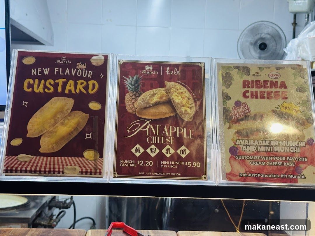 Pancake Menu Displays