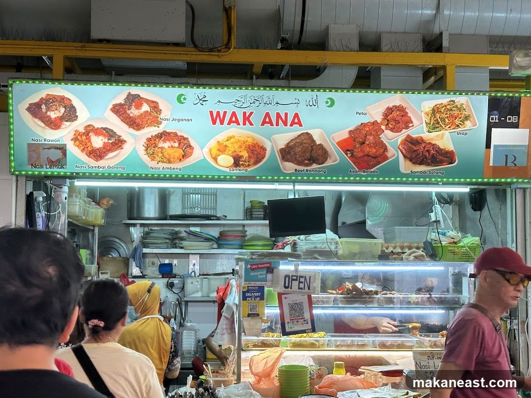 Food Stall Menu