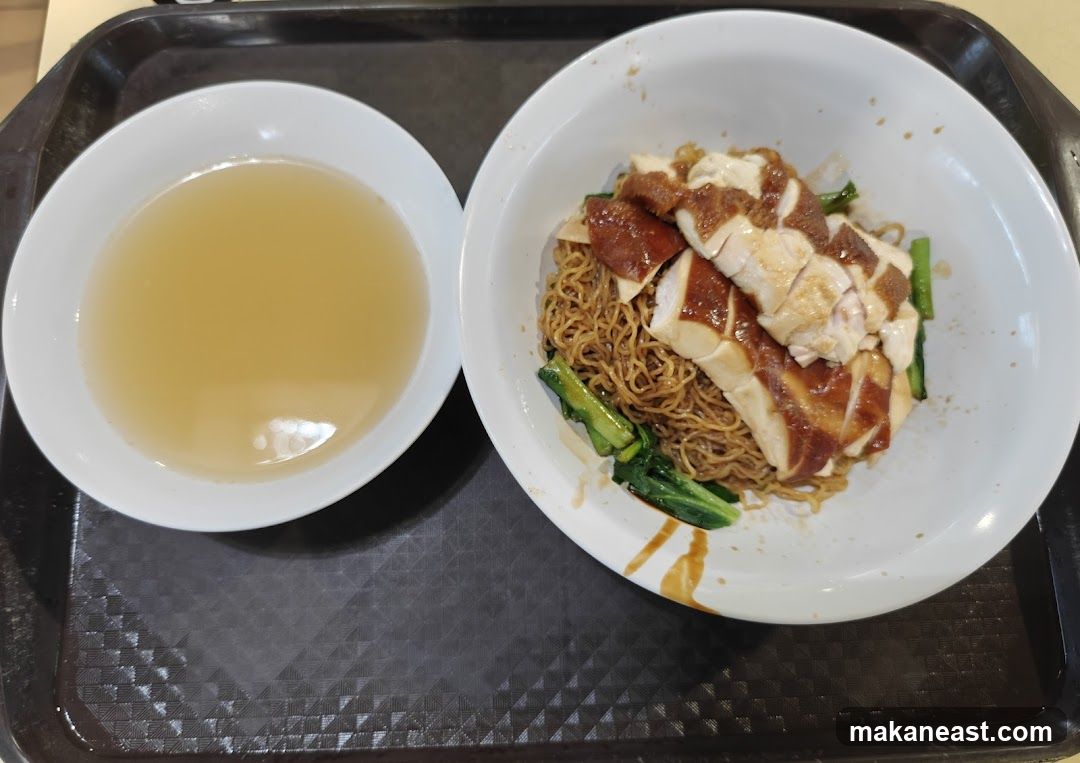 Chicken Noodles with Soup