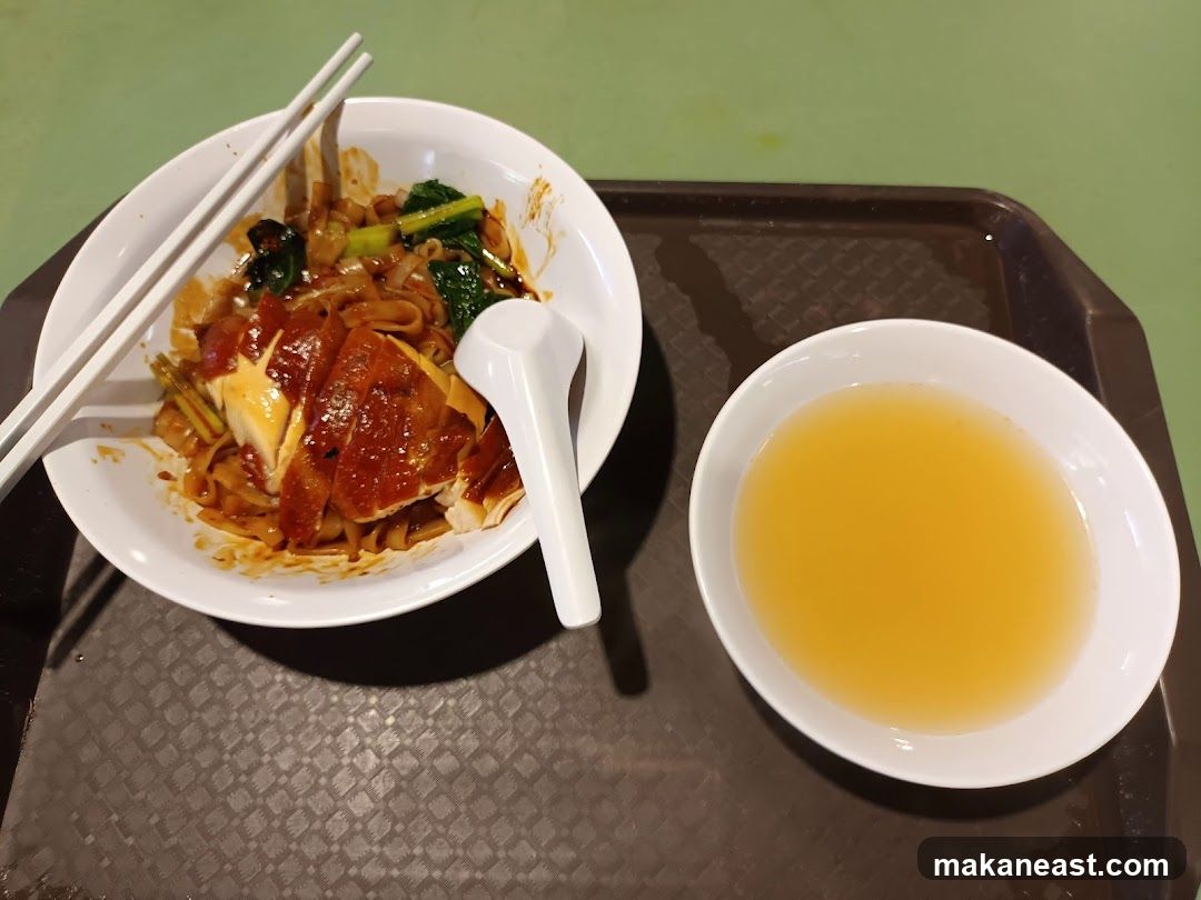 Chicken Noodles with Soup