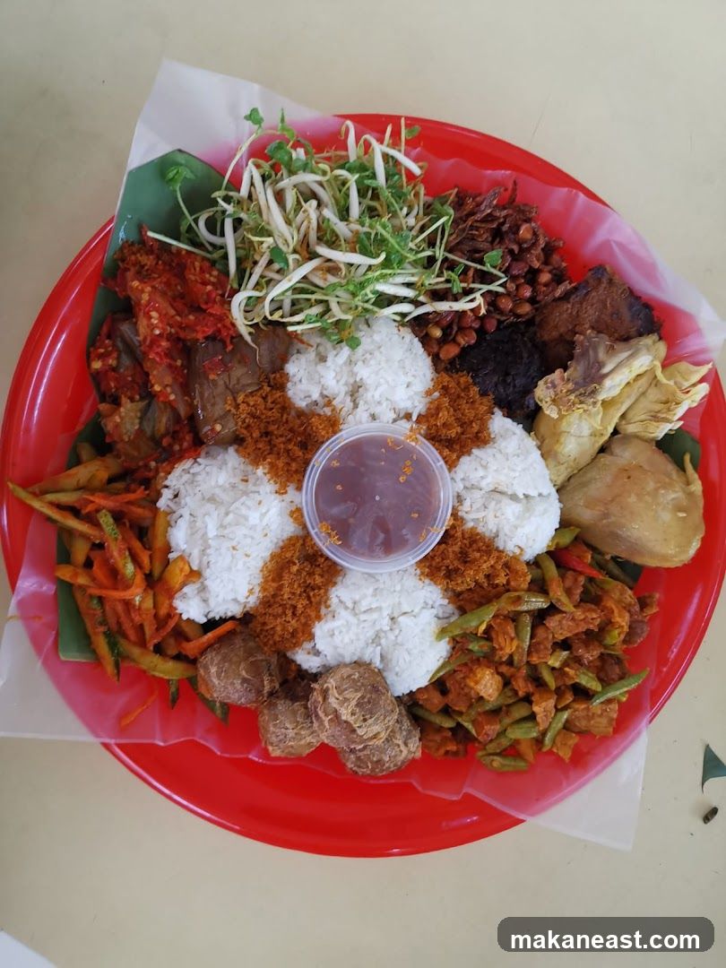 Nasi Lemak Platter