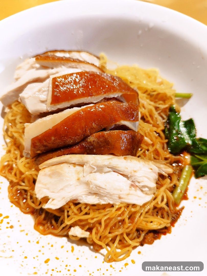 Roast Chicken Noodles
