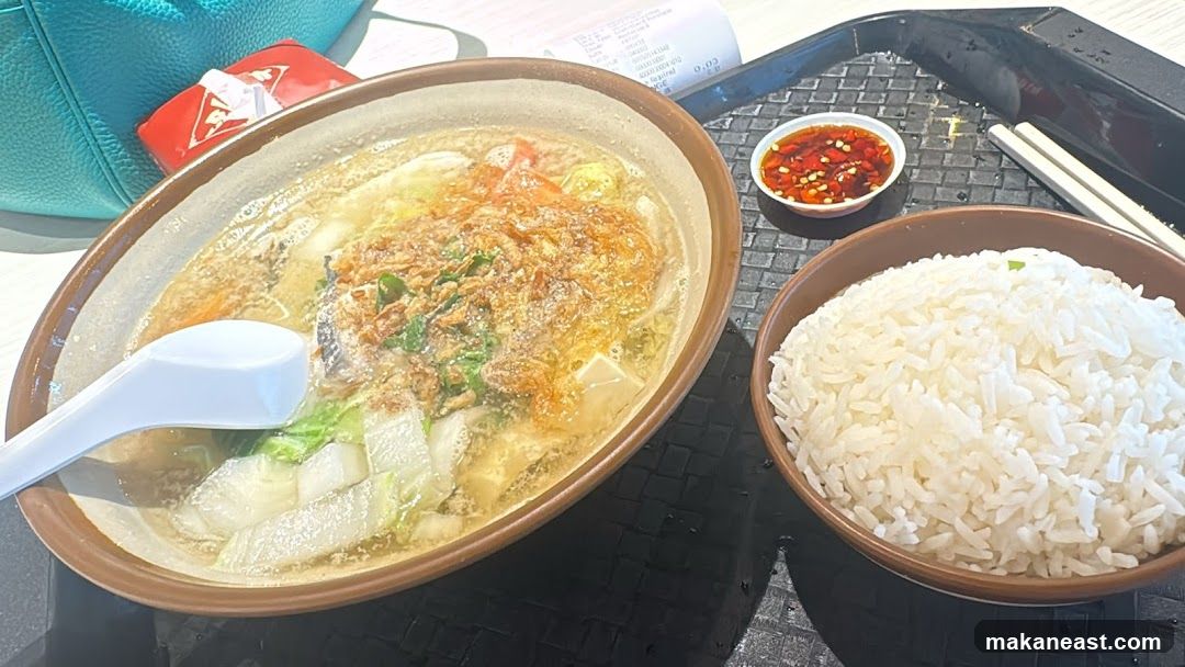 Noodle Soup and Rice