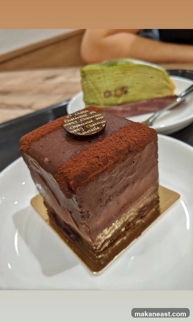 Chocolate Cake Slice