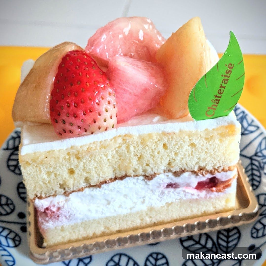 Fruit Cake Slice