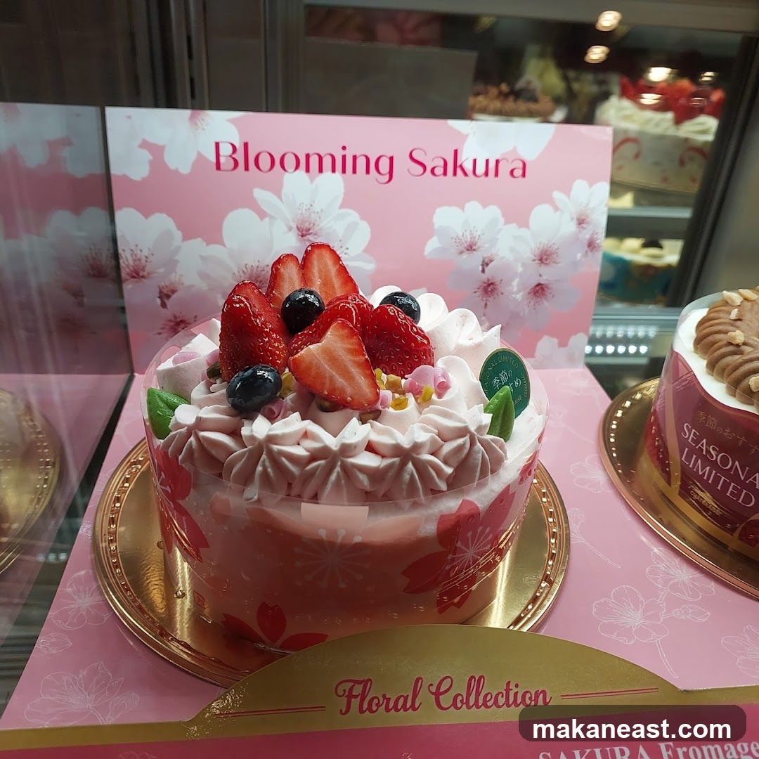 Blooming Sakura Cake