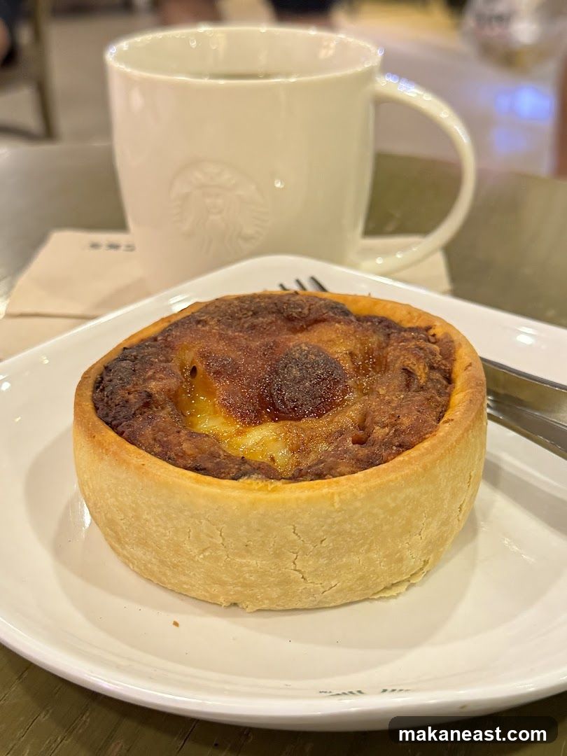 Savory Tart and Coffee