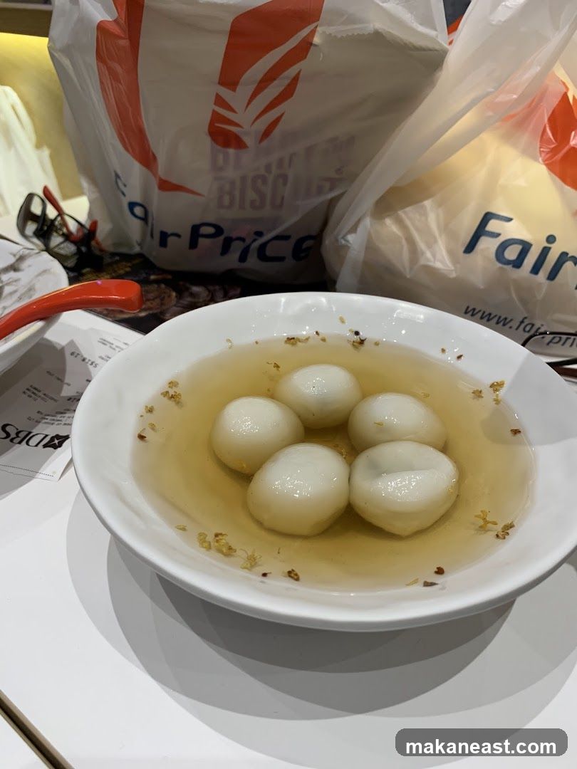 Dessert with FairPrice Bags