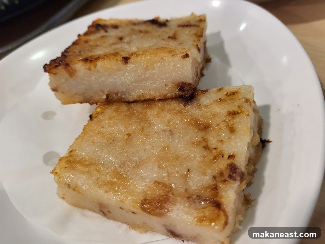 Pan-fried Turnip Cake