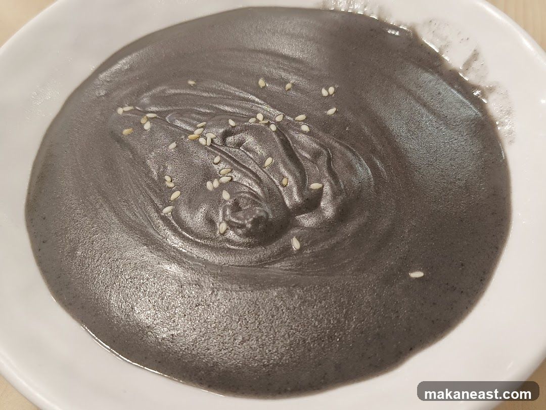 Black Sesame Soup