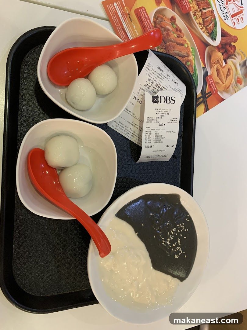 Dessert with Receipt