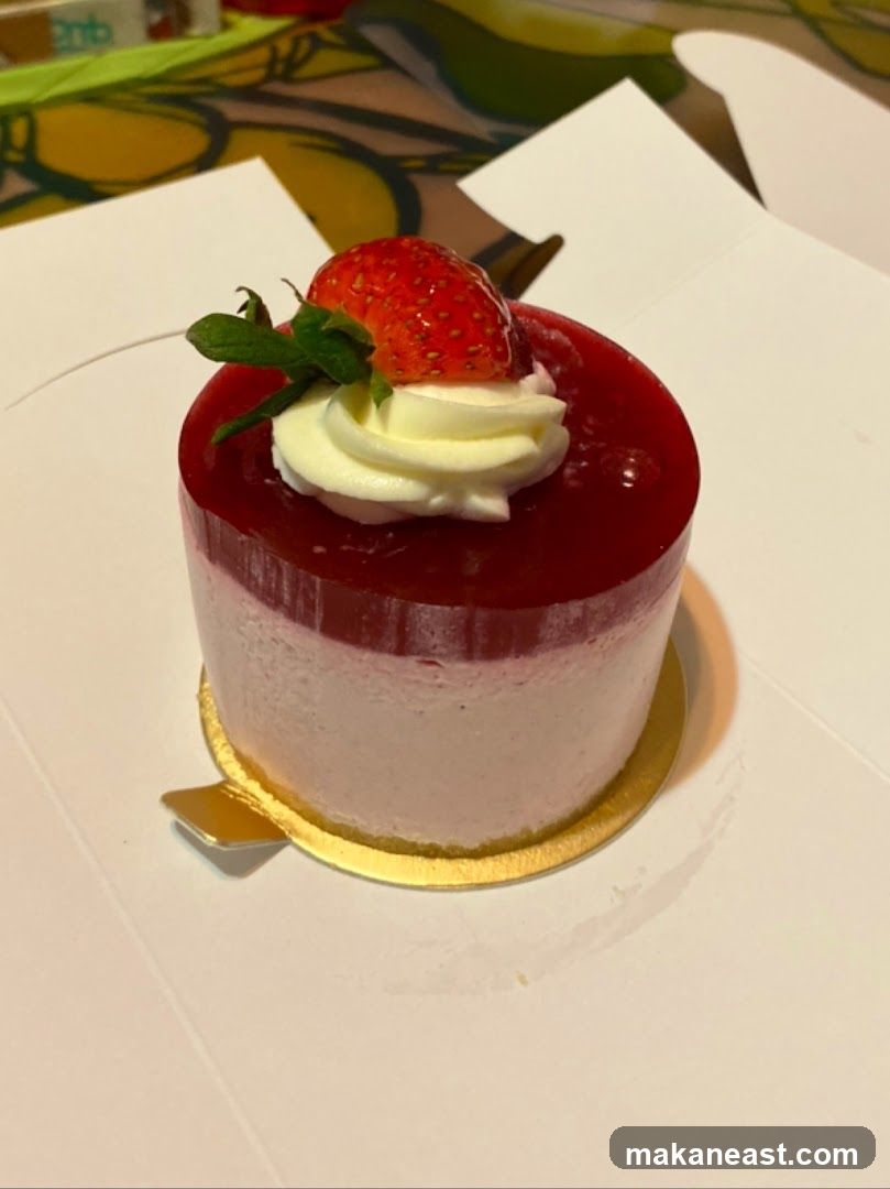 Strawberry Mousse Cake
