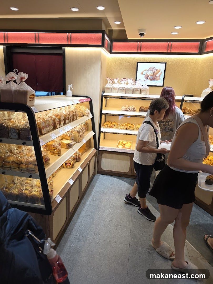 Bakery Interior with Customers