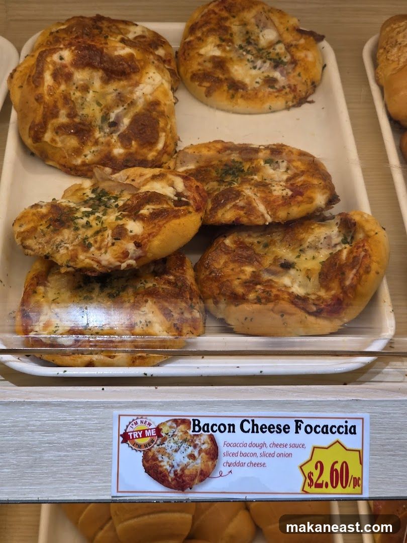 Bacon Cheese Focaccia