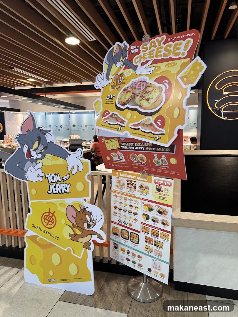 Tom and Jerry Sushi Express Promotion