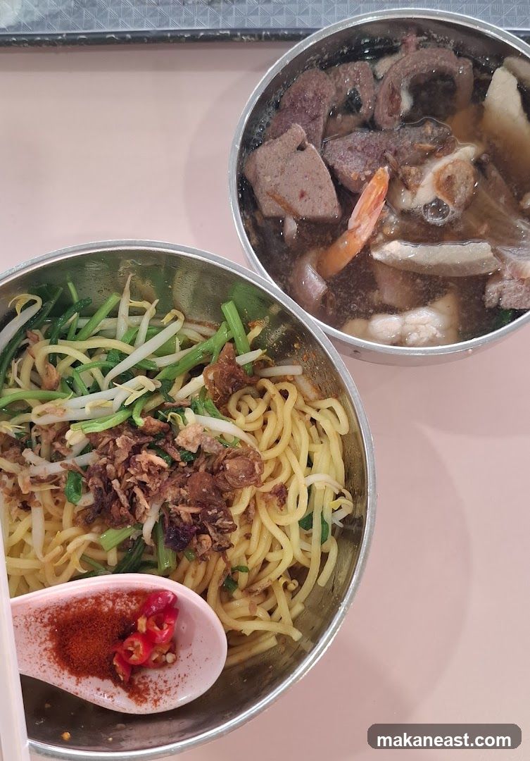 Noodles with Soup