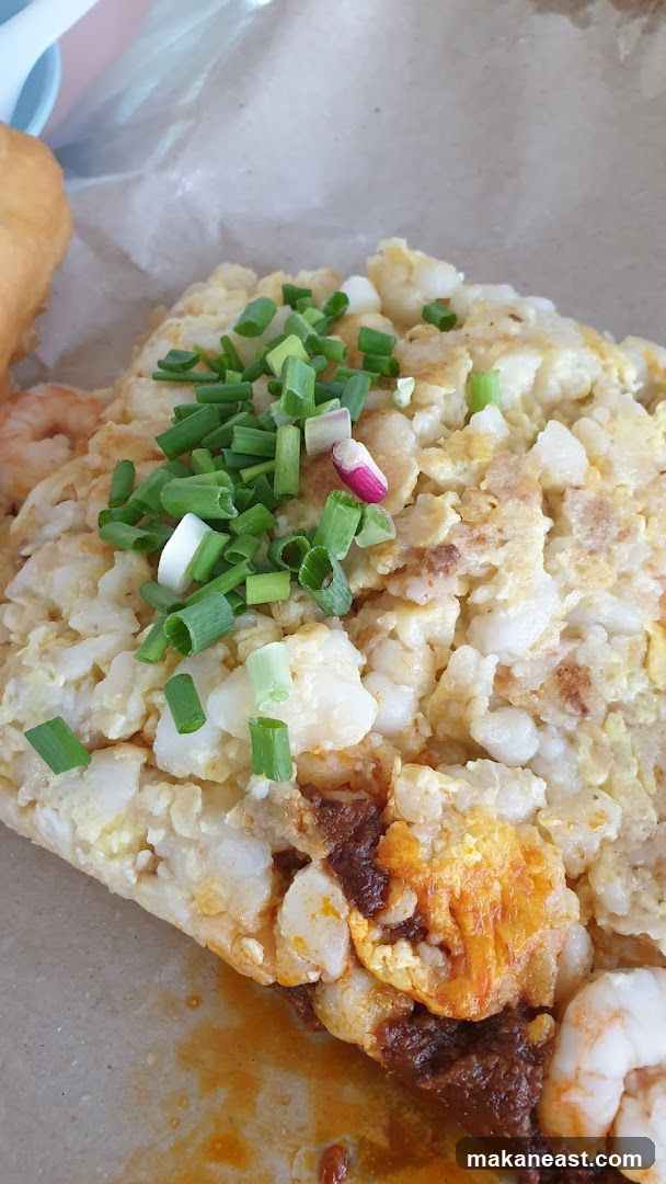 Fried Rice Dish with Shrimp and Scallions