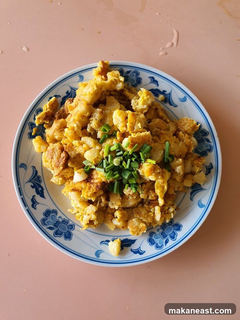 Fried Carrot Cake