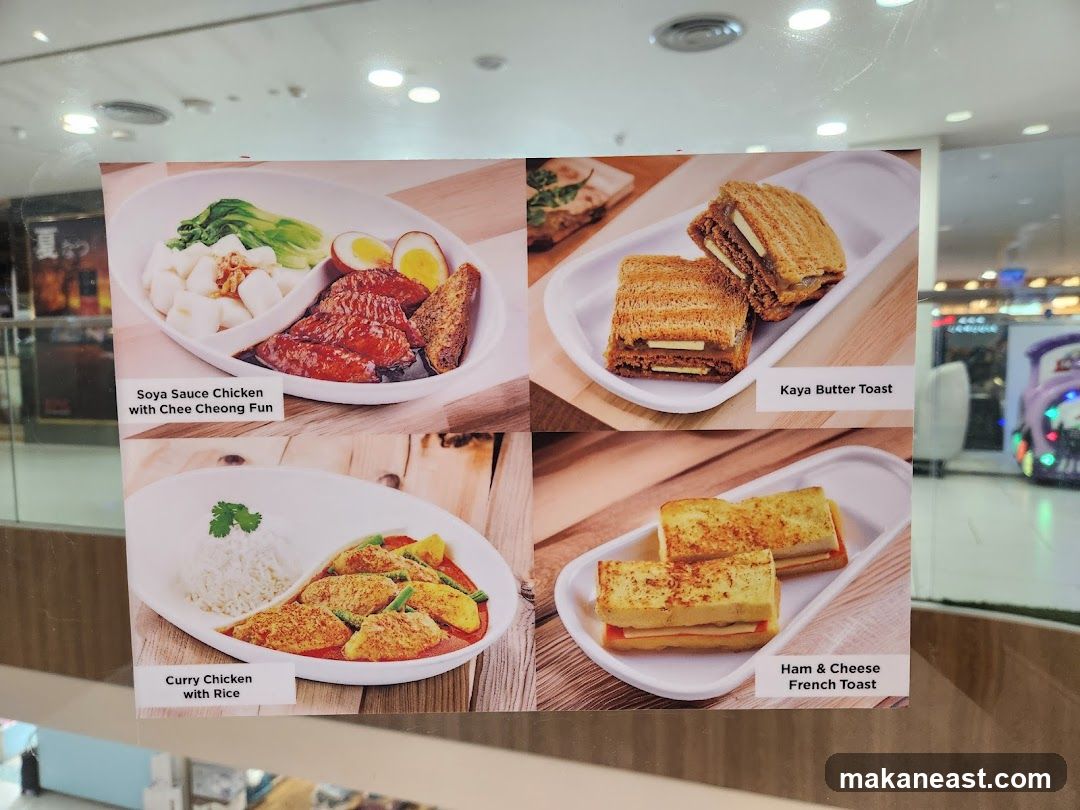 Food Menu Display