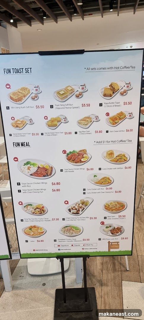 FUN TOAST SET & FUN MEAL