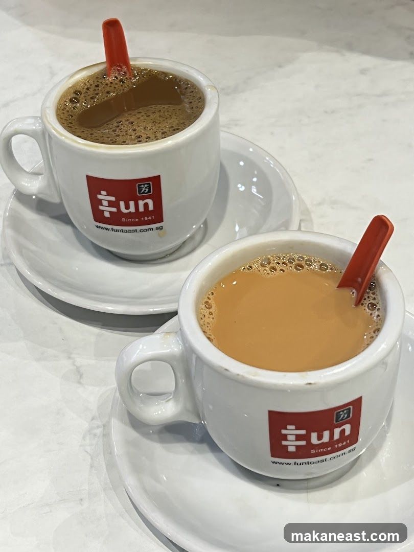 Two cups of coffee