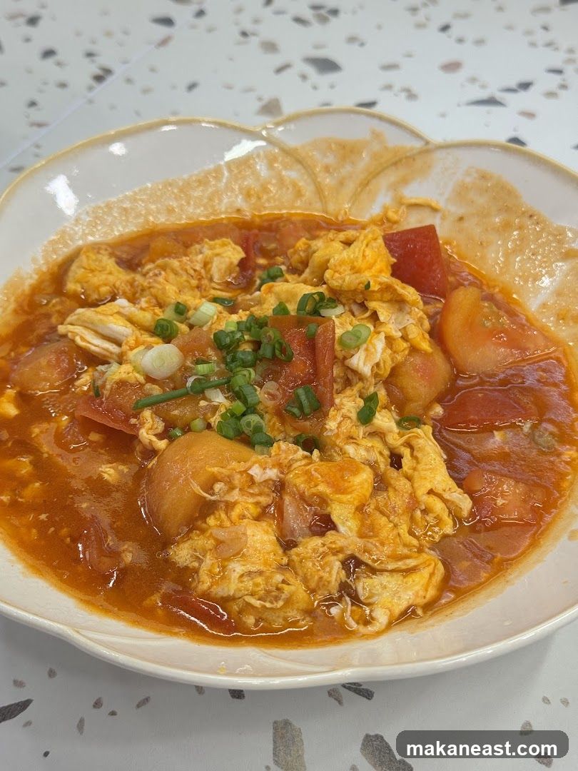 Scrambled Eggs with Tomatoes