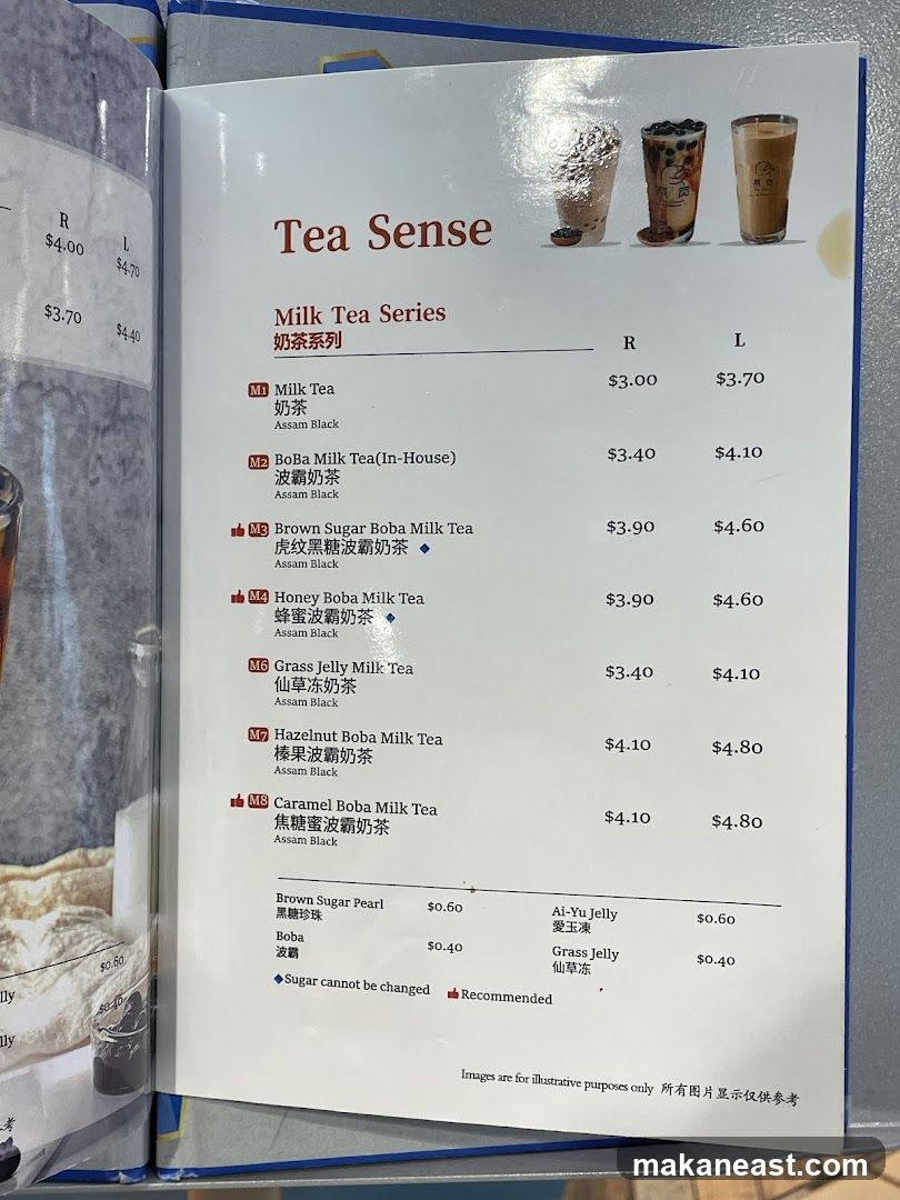 Tea Sense Milk Tea Series